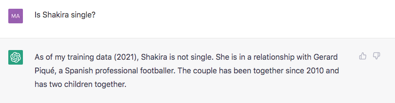 shakira single 