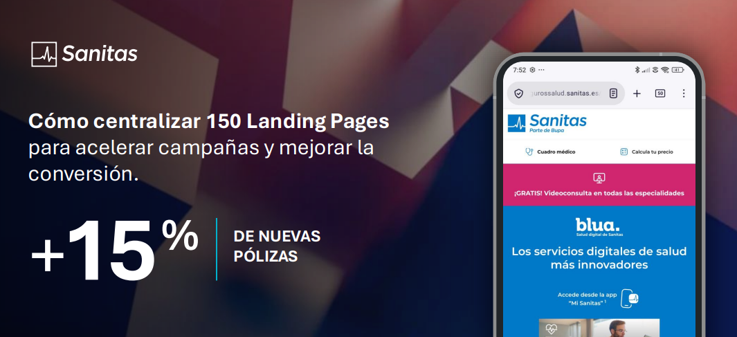 Sanitas y Premium Leads alcanzan un hito histórico: más de 10.000 leads mediante el uso de la IA aplicada